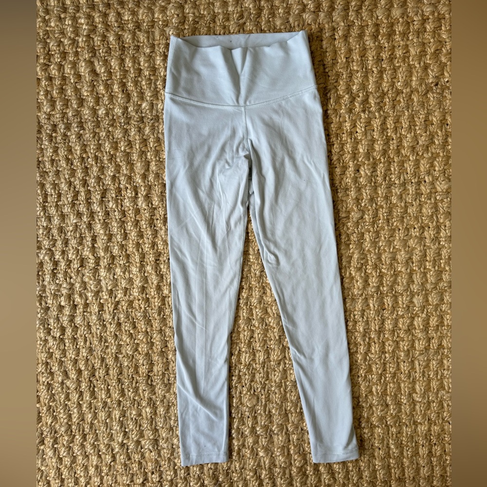 TNA white leggings, size S